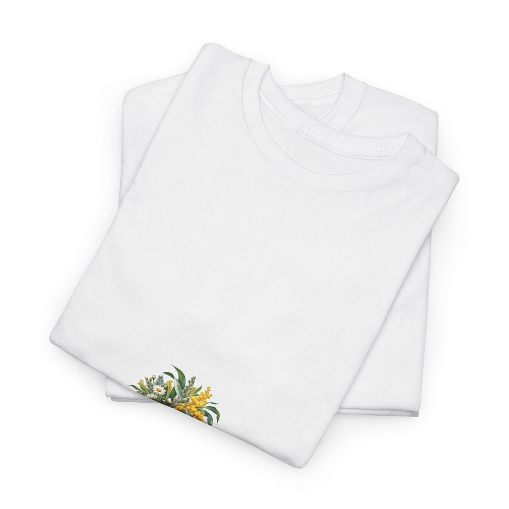 Eucalyptus & Wildflowers | Adult Unisex T-Shirt | Magnetica