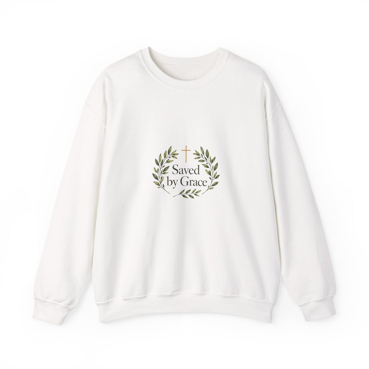 Saved by Grace Botanical Crewneck Sweatshirt | Magnetica