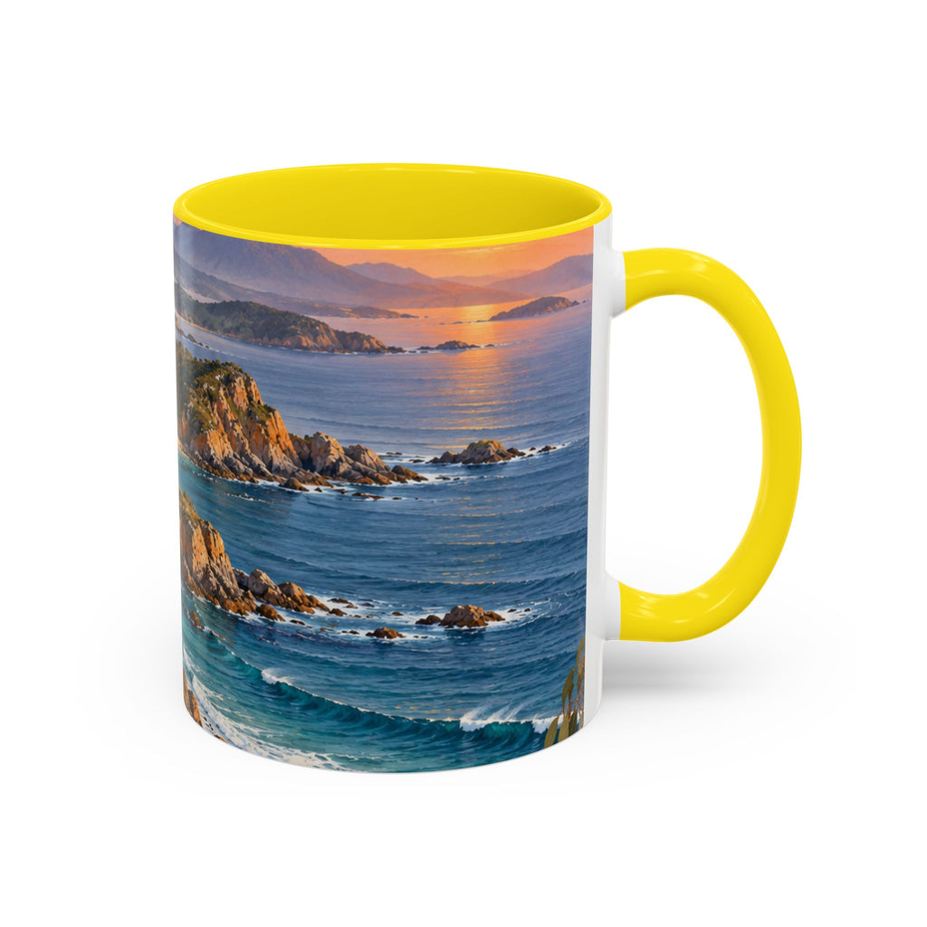 Coastal Sunrise | Accent Mug — 11oz | Magnetica