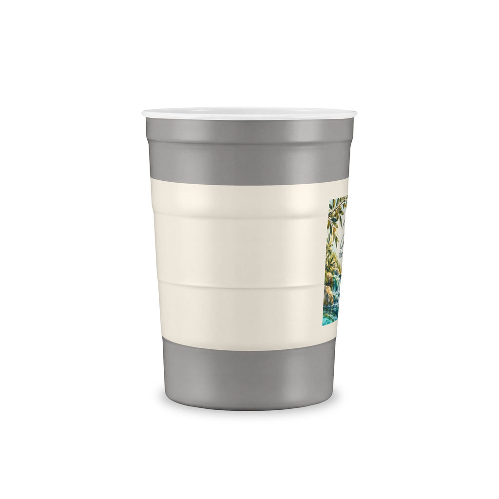 Jesus the Living Water | Recyclable Steel Cup | Magnetica