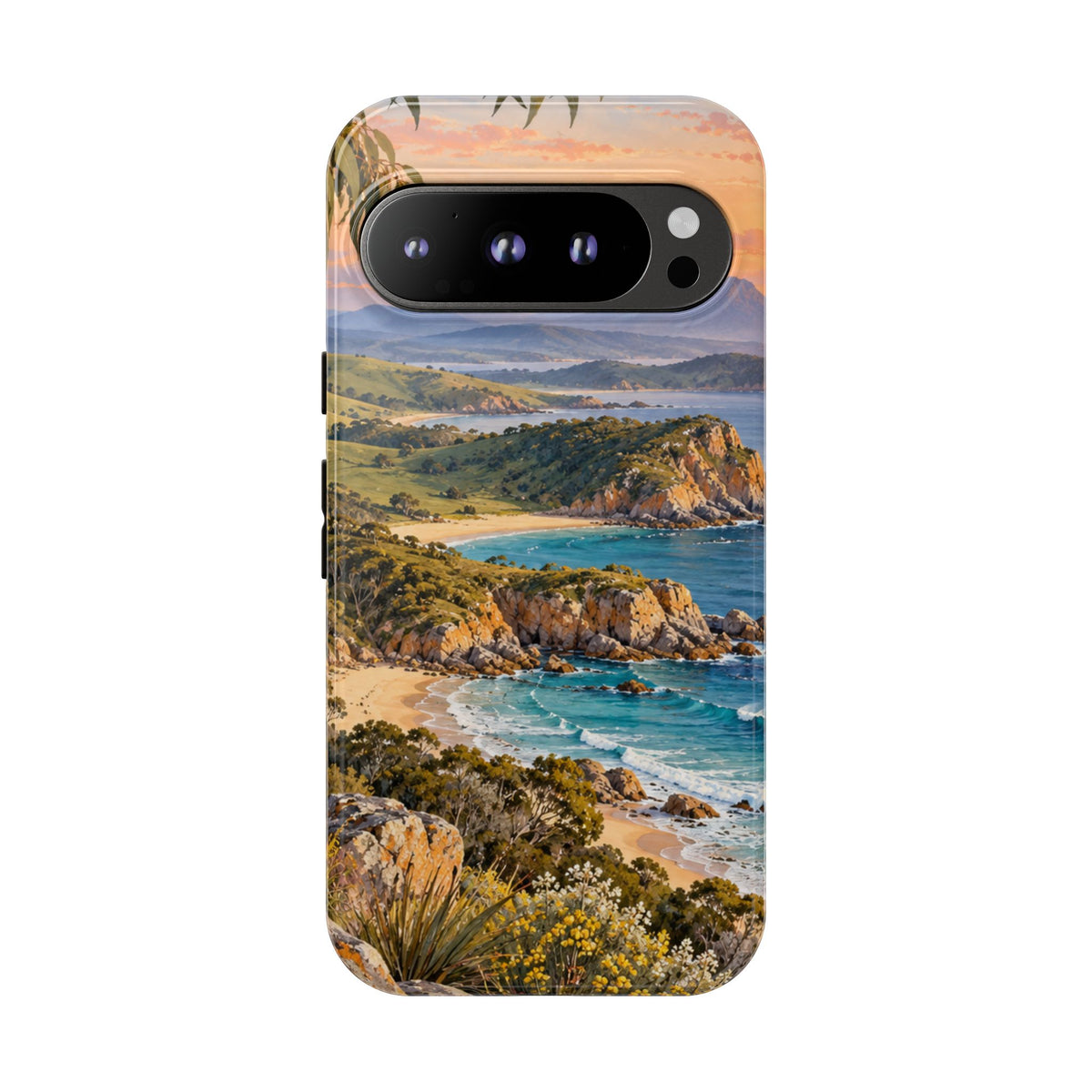Coastal Sunrise | Tough Phone Case | iPhone, Samsung & Pixel | Magnetica