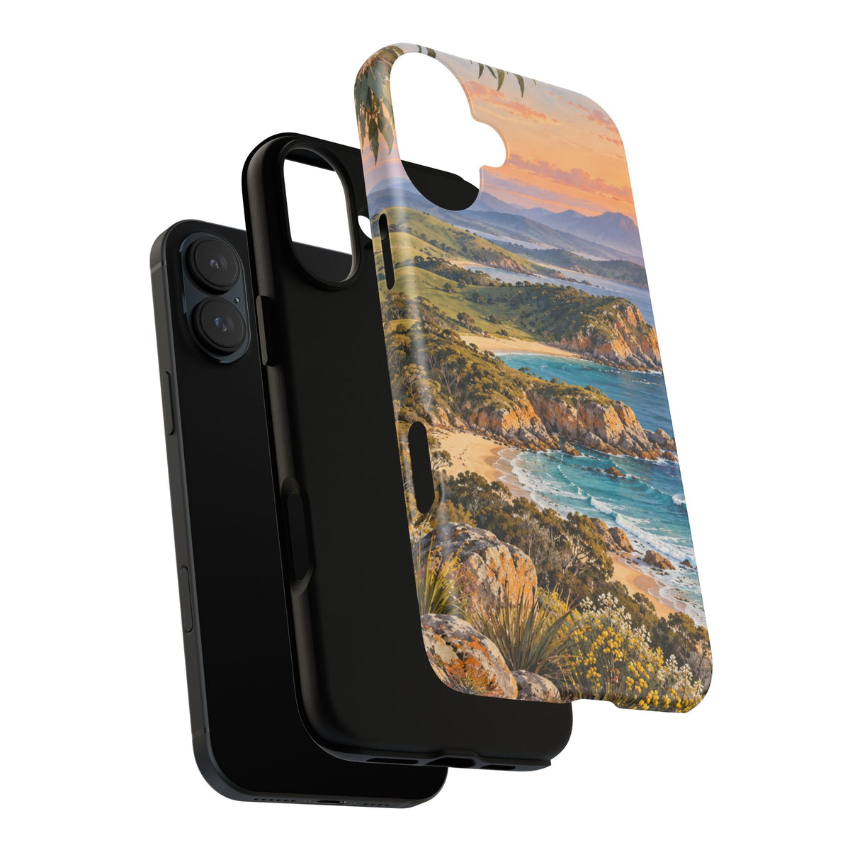 Coastal Sunrise | Tough Phone Case | iPhone, Samsung & Pixel | Magnetica