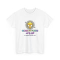 Walk By Faith — Adult Christian T-Shirt | Black & White