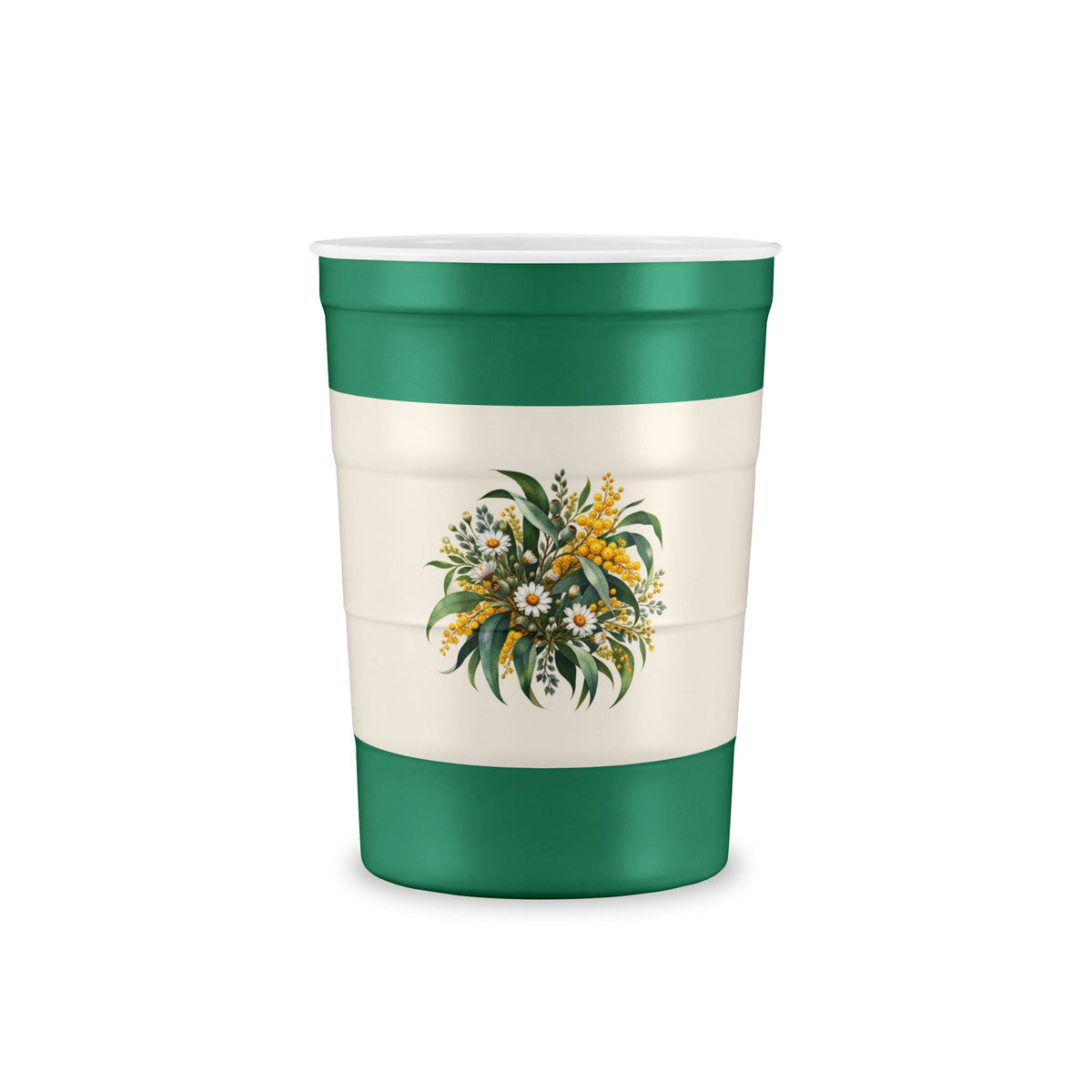 Eucalyptus & Wildflowers | Recyclable Steel Cup | Magnetica