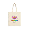 Jesus Loves You — Christian Cotton Canvas Tote Bag