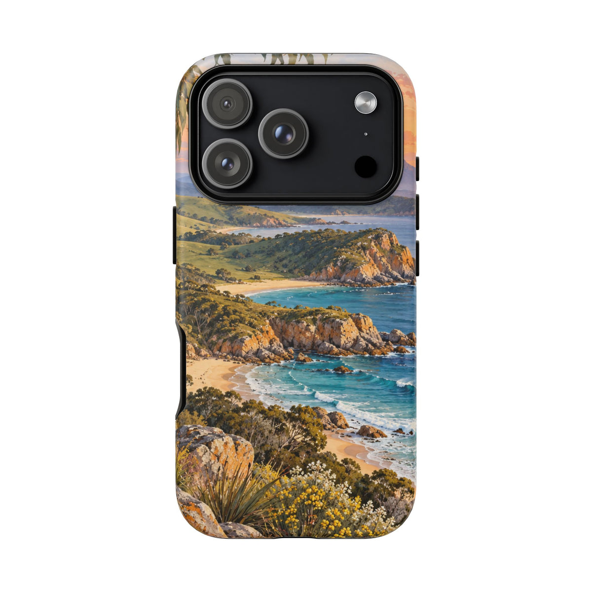 Coastal Sunrise | Tough Phone Case | iPhone, Samsung & Pixel | Magnetica