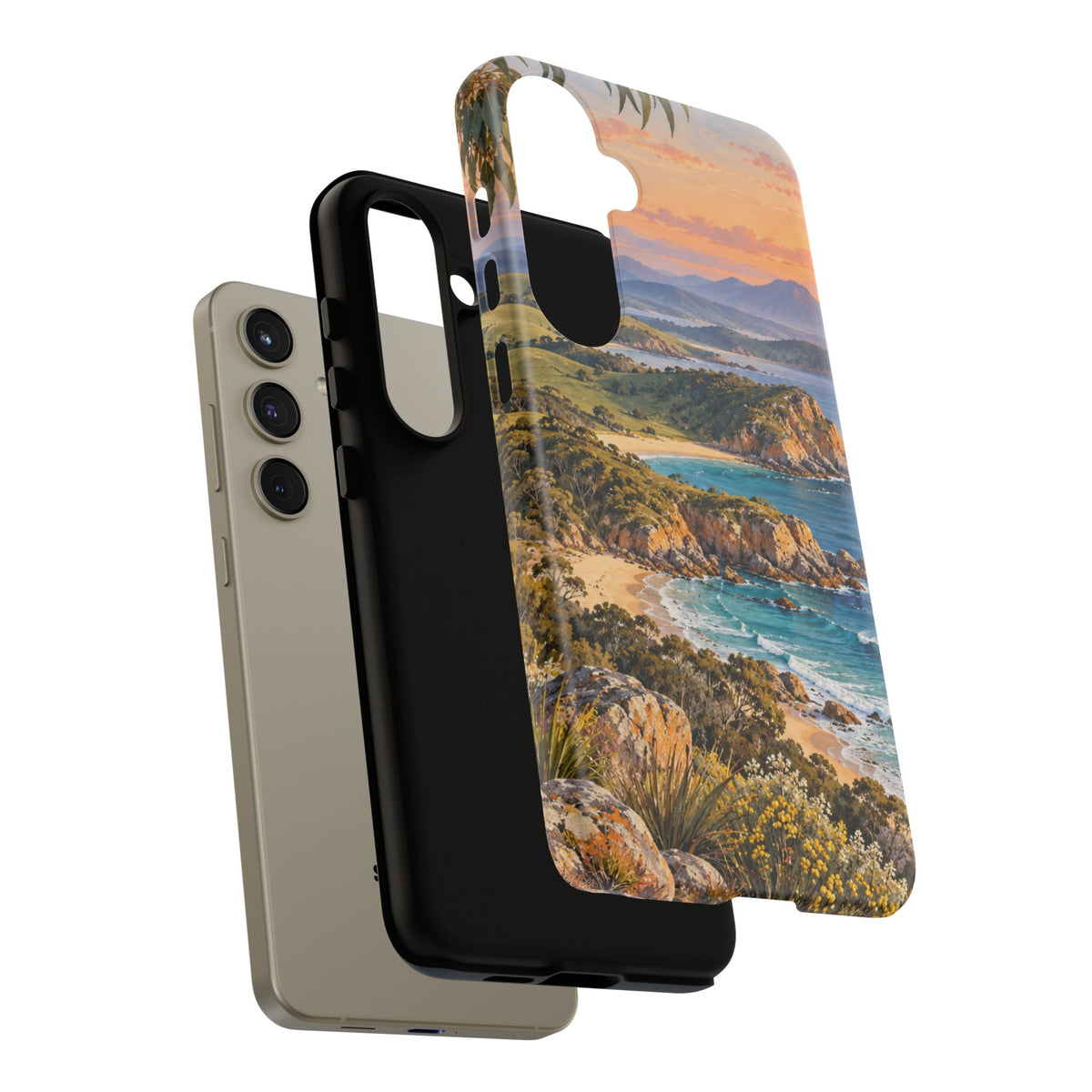 Coastal Sunrise | Tough Phone Case | iPhone, Samsung & Pixel | Magnetica