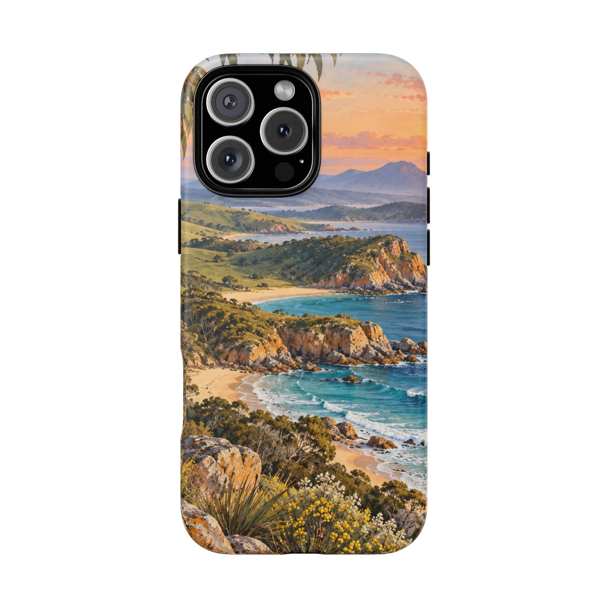 Coastal Sunrise | Tough Phone Case | iPhone, Samsung & Pixel | Magnetica