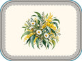 Eucalyptus & Wildflowers | Double Zipper Jewelry Box | Magnetica