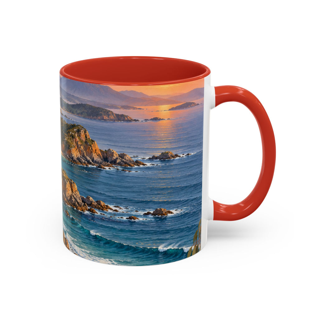 Coastal Sunrise | Accent Mug — 11oz | Magnetica