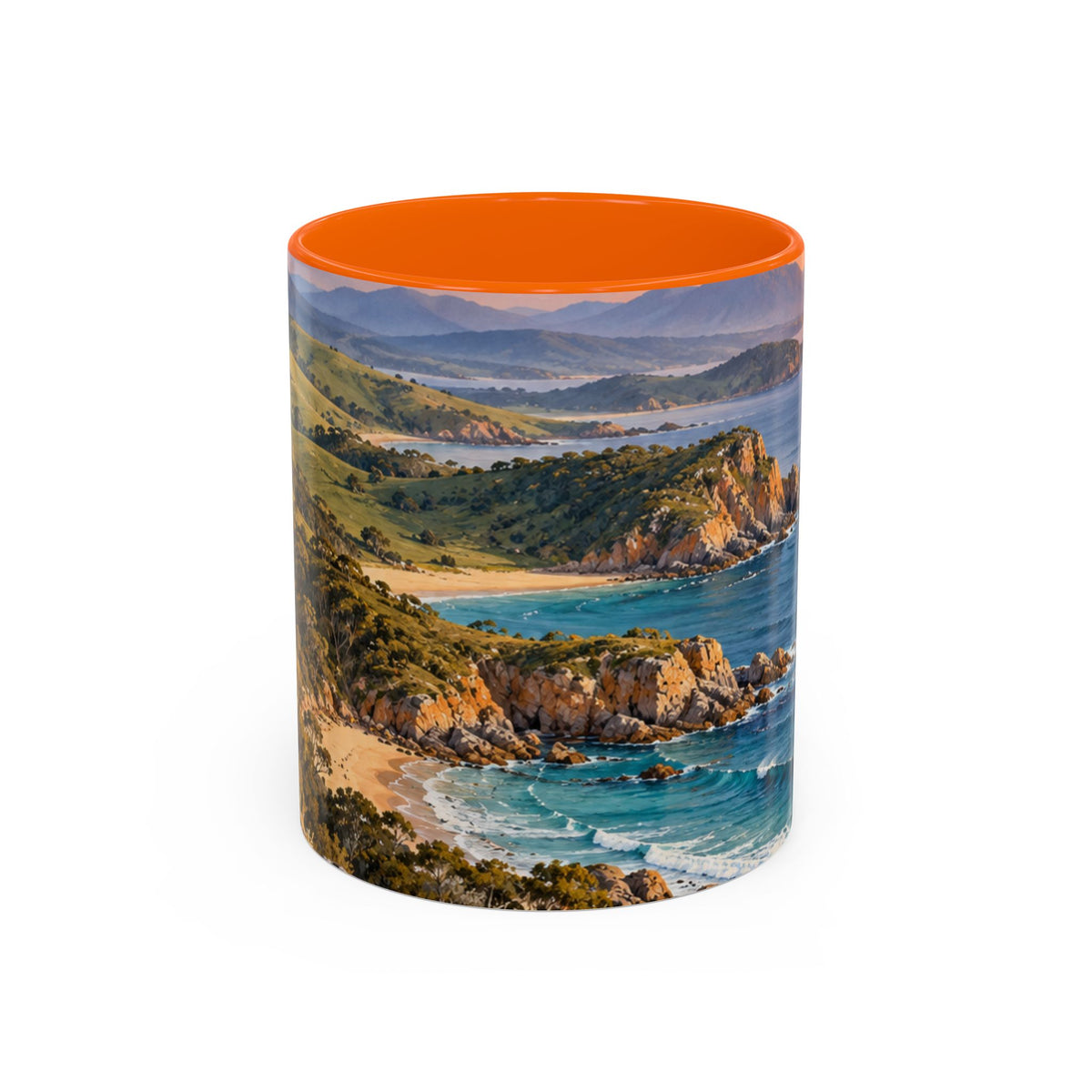 Coastal Sunrise | Accent Mug — 11oz | Magnetica