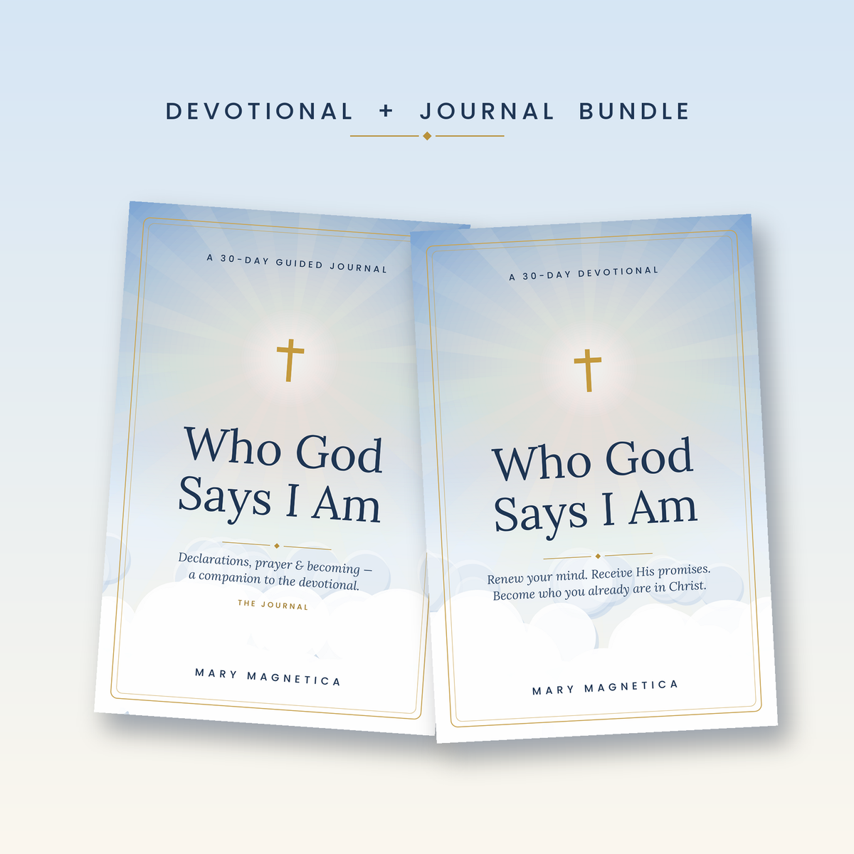 Who God Says I Am – Devotional + Journal Bundle