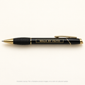 Magnetica Walk by Faith | Brass Ballpoint Pen with Gripper (Engraving) | Magnetica — illustrative mockup