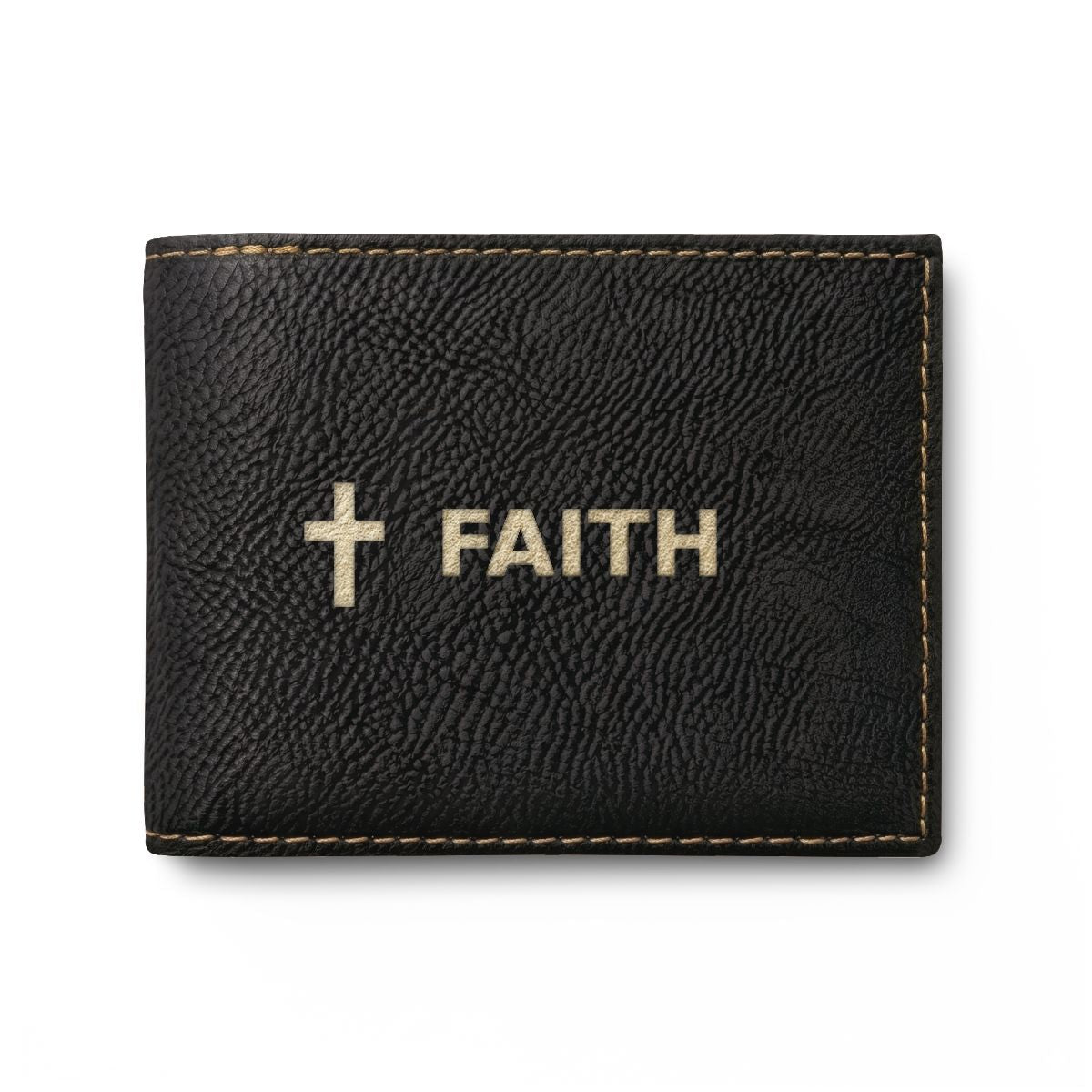 Magnetica Walk in Faith | Bi-Fold Wallet with Flip | Magnetica — supplier mockup