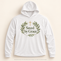 Magnetica Saved by Grace | Unisex Solar Hoodie | Magnetica — illustrative mockup