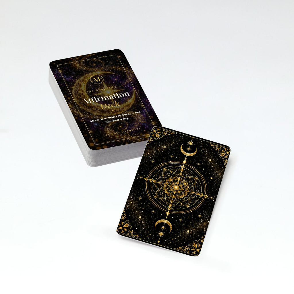 Magnetica Affirmation Deck printed cards, view 3